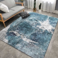 Vente en gros de tapis de sol en velours de cristal personnalisés, design moderne, salon d'extérieur, tapis et moquettes haut de gamme à impression 3d