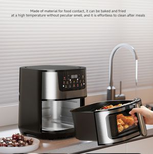 Nouvelle <span class=keywords><strong>friteuse</strong></span> à air domestique de cuisine intelligente l <span class=keywords><strong>friteuse</strong></span> à air électrique de grande capacité 15 litres saine sans huile - Product Image 2