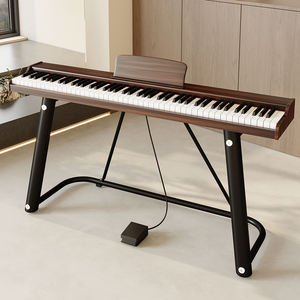 Clavier de piano numérique portable à touches lestées avec 88 touches, technologie sensible au toucher, haut-parleur intégré pour usage domestique - Product Image 5