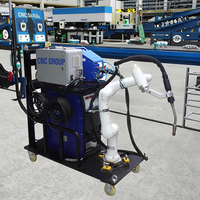 Nouveau chariot de soudage robotisé industriel autonome, robot collaboratif avec composant moteur central pour les industries de la restauration