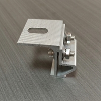 Pince solaire pour toiture à joint debout, pince de fixation PV en aluminium non-perforante pour toiture métallique à joint debout