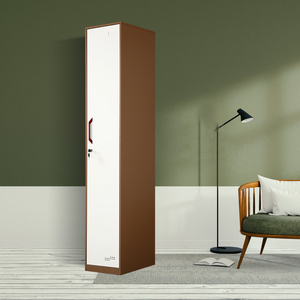 Gabinete de almacenamiento de metal con cerradura ajustable para oficina en casa, armario convertible moderno para archivadores de uso de supermercado escolar - Product Image 2