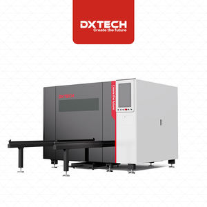 Machine de découpe laser CNC à fibre 1500W pour tôles d'acier série Q, avec couvercle complet, Cypcut HIWIN 4 axes - Product Image 4