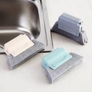 <b>Window</b> Groove <b>Cleaning</b> <b>Brush</b> Microfiber Plastic Household <b>Cleaning</b> Tool For <b>Windows</b> And Doors - Product Image 1