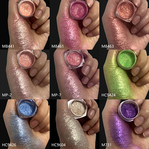 Bột nhũ kim tuyến trang điểm dạng bột, hiệu ứng ánh kim, dùng cho mắt và mặt - Product Image 6