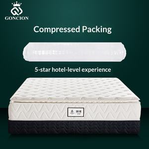 <span class=keywords><strong>Matelas</strong></span> de luxe de qualité hôtelière cinq étoiles, en latex naturel compressé et roulé, à ressorts indépendants, super doux, 1,8 m - Product Image 3