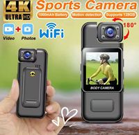 Caméscope Mini 4K à Écran TFT, Six Boutons de Contrôle, Carte TF, Vente en Gros Usine, Caméra d'Action - Meilleures Ventes