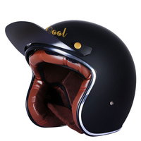 Casque de moto Royal M20 Open Face Casques de motocross rétro Style classique vintage 3/4 Casque de moto
