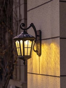 ไฟติดผนังสำหรับสวนโคมไฟติดหน้าประตูทางเข้าบ้านวิลล่าโคมไฟติดผนังพลังงานแสงอาทิตย์สำหรับสวนโรงเรียน - Product Image 2