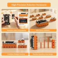 Bloques de Construcción Educativos DaDablock STEM con 36 Proyectos, Kit ESP32, Codificación Scratch Python, Compatible con el Aprendizaje del Inglés