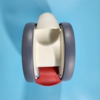 Roulettes de lit médical de 5 pouces pour les roues de lit d'hôpital meubles médicaux