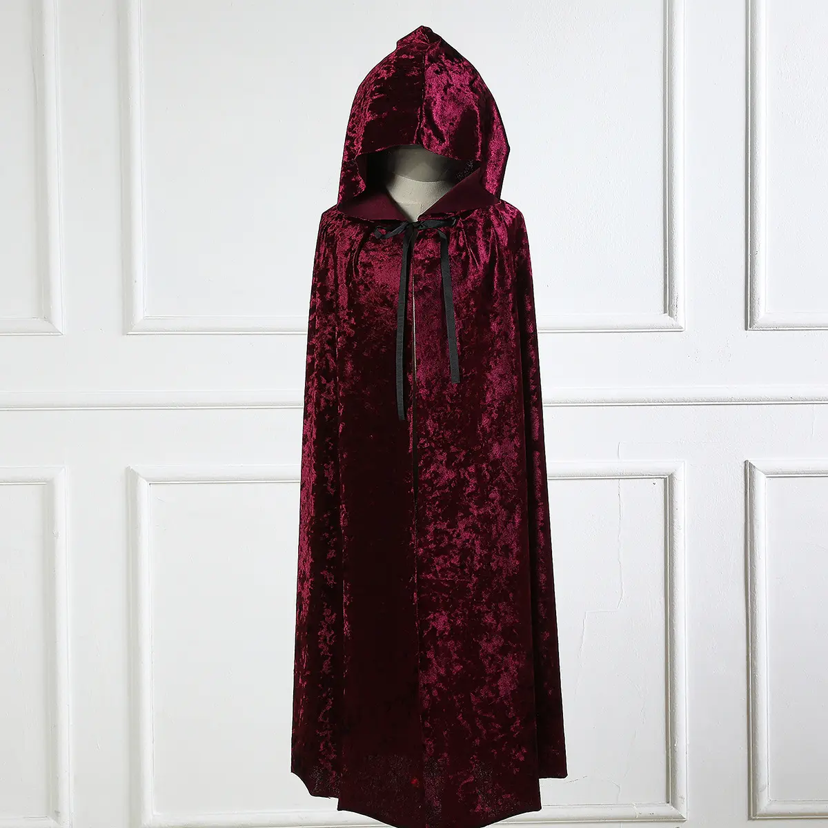 Women Halloween adult Vampire hooded Cloak Costume Devil Witch Wizard role play Halloween Christmas Cosplay Hooded Cloak