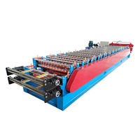 Fabricant de machines pour tôles métalliques à double couche, équipement pour la fabrication de tôles de toiture, machine de formage de rouleaux de tôles, machine de toiture métallique
