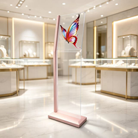 Afficheur numérique OLED transparent vertical de 30 pouces de qualité supérieure avec SDK et écran tactile pour les magasins de détail