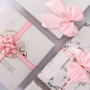 Midi Factory différents Types <span class=keywords><strong>de</strong></span> <span class=keywords><strong>ruban</strong></span> personnalisé pré-attaché <span class=keywords><strong>de</strong></span> couleur rose, nœud d'emballage pour <span class=keywords><strong>cadeau</strong></span> - Product Image 1