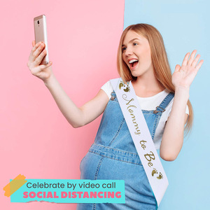 Il Festival della festa SP-714 favorisce la mamma ad essere il papà della fascia per essere la fascia per il Baby Shower - Product Image 5