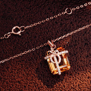 Conjuntos de Joyería de Circonia Chapados en Oro de Moda Original, Collar de Circonia para Fiesta, Joyería de Circonia para Mujeres y Niñas - Product Image 4