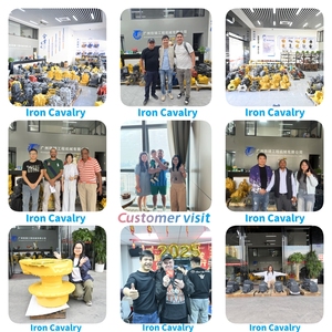 มอเตอร์สวิง IRON CAVALRY PC300 PC350 PC400 PC450-7-8 สำหรับรถขุดโคมัตสึ รุ่น 706-7K-01080 706-7K-03060 มาตรฐาน CE ISO - Product Image 4