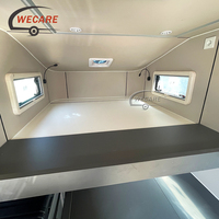 WECARE Demontierbarer Truck-Camper nach Australischem Standard ADR DOT-Zertifiziert Pickup-Camper Wohnwagen Voll Ausgestattet für Große LKWs