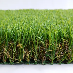 Cheap chinese wall carpet landscape mat football turf artificial grass