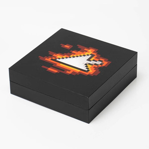 Custom Logo Black Magnetic Gift Paper Box Recyclable Luxury Game <b>Cards</b> Rigid Cardboard Box with Flip Lid - Product Image 4