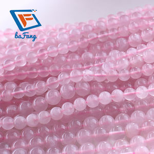 ลูกปัดควอตซ์ลายกุหลาบมาดากัสการ์ธรรมชาติลูกปัดอัญมณีทรงกลม6 8 10มม. สำหรับการทำเครื่องประดับ DIY - Product Image 2