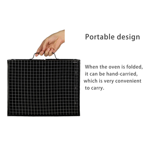 Barbecue au charbon de bois pliable et <span class=keywords><strong>portable</strong></span>, léger, pour le camping en plein air, sans fumée, en acier au carbone - Product Image 5