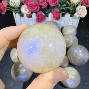 Cristallo naturale pietre curative <span class=keywords><strong>di</strong></span> alta qualità <span class=keywords><strong>blu</strong></span> <span class=keywords><strong>luna</strong></span> sfera <span class=keywords><strong>di</strong></span> <span class=keywords><strong>pietra</strong></span> per la decorazione della casa - Product Image 3