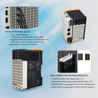 Módulo Híbrido ProFINET/Modbus TCP/EtherCAT 8AI 4AI 4AO 8AO, Acoplador 4-20mA/0-10V, Módulo Ethernet