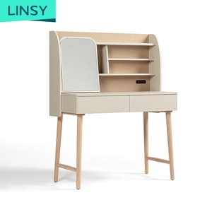 LINSY Moderna Cómoda Convertible con Espejo Blanco de 1 Metro con Instalación en Pared RG1C-A - Product Image 1
