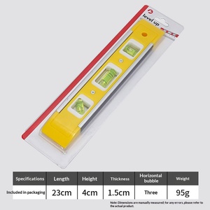 Nouveau mini niveau de précision magnétique de poche en alliage d'aluminium pour la mesure industrielle et la menuiserie - Product Image 4