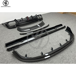 Kit carrosserie en fibre de carbone de haute qualité style BKSS pour Audi RS6 C8 avec spoiler avant et arrière et jupes latérales - Product Image 6