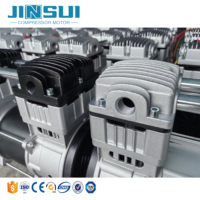 Pompa Vakum Piston Tanpa Minyak 1500W Rendah Kebisingan Tekanan Tinggi Mini Pompa Udara 220V AC Mini Kompresor Udara Listrik