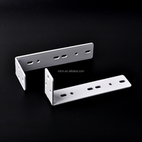 Supports de fixation latéraux pour rail de rideau électrique, pinces murales, accessoires d'installation en gros pour maison intelligente, hôtel, bureau