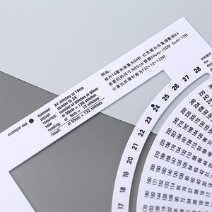 <span class=keywords><strong>Regla</strong></span> de <span class=keywords><strong>Costura</strong></span> <span class=keywords><strong>Multifuncional</strong></span> de Última Generación con Forma Especial, <span class=keywords><strong>Regla</strong></span> de Patchwork Cuadrada de Dos Colores - Product Image 4