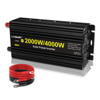 Onduleurs solaires 2000W 4000W 12v 24v 110v 220v Dc à Ac Inversor De Corriente 12v 110v 2KW Car Converter
