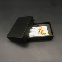 Vente d'usine - Boîte cadeau en carton rigide noir mat avec couvercle et base, logo personnalisé imprimé, durable, pour boutique de cuir pour hommes
