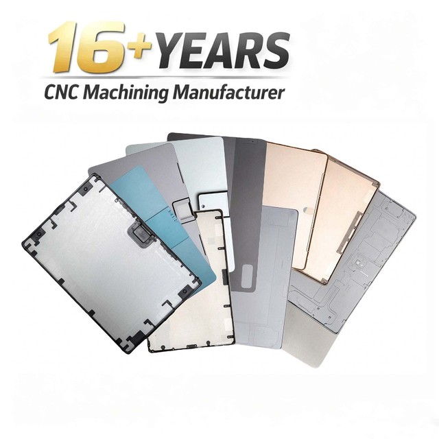 Custom Cnc Machining Parts Laptop Tablet PC Panel Back Cover Learning Machine Aluminum Alloy Shell CNC Machining Customized