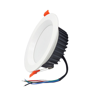 12V 24V RGB RGBW RGBWW COB 6W Trou de découpe 70-80mm Led Smart Downlight Led Plafonnier Spot - Product Image 3
