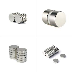 แม่เหล็กนีโอไดเมียม N35 N38 N40 N42 N52 แม่เหล็กนีโอไดเมียม แม่เหล็กทรงกลม แบน บาง แม่เหล็กถาวร แม่เหล็กแรร์เอิร์ธ - Product Image 1