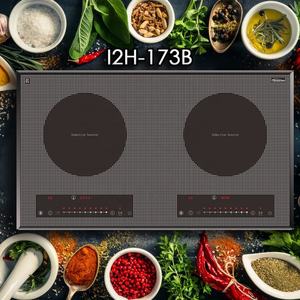 Table de cuisson à induction horizontale 2 brûleurs, appareil électroménager/équipement de cuisine pour restaurant avec 4KW - Product Image 4
