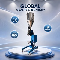 Machine de remplissage de toner semi-automatique haute vitesse avec équipement de remplissage de poudre par cellule de pesage pour cartouches de toner HP Samsung Brother