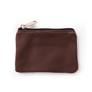 Tùy chỉnh phong cách cổ điển du lịch Túi mỹ phẩm mini Cotton Túi vải với dây kéo đóng cửa và thiết kế logo cá nhân - Product Image 4