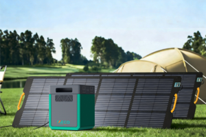 Estación de Energía Solar Portátil Meco 2000, Batería LiFePO4 de 1200W y 2000Wh, Tomacorriente de CA, para Camping/Emergencias en el Hogar - Product Image 6