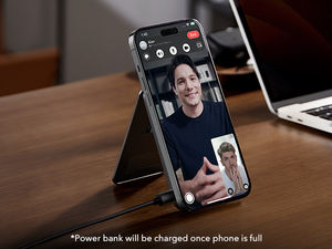 <span class=keywords><strong>Banque</strong></span> <span class=keywords><strong>d</strong></span>'alimentation ESR 10000 mAh avec affichage LED 5W, charge rapide, pour usage extérieur, en PVC noir, protection contre les surcharges multi-régions - Product Image 2