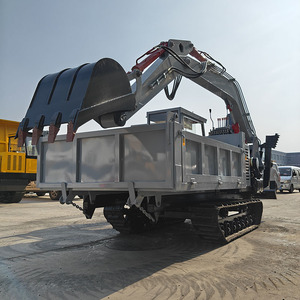 Excavadora Cargadora de Orugas con Descarga Automática, Motor Yunnei, Certificación CE EPA 5, Alto Momento de Carga, para Agricultura - Product Image 4
