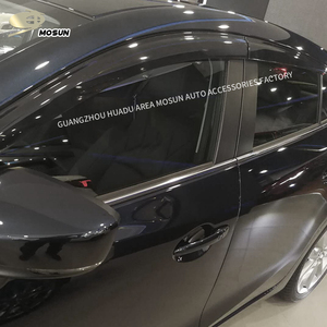 Visiera per finestra MOSUN per <span class=keywords><strong>MAZDA</strong></span> <span class=keywords><strong>3</strong></span> Hatchback <span class=keywords><strong>HB</strong></span> 2013-2022 visiera di sfiato automatico protezione antipioggia deflettore per visiera parasole - Product Image 1