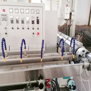 PVC 정원 물 파이프 기계 만들기 유연한 섬유 꼰 네트워크 파이프 생산 라인