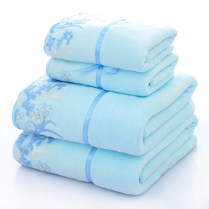 Hot Sale <strong>pink</strong> Bath <strong>Towel</strong> Set 2-Piece High Density Microfiber Bath <strong>Towel</strong> - Product Image 5