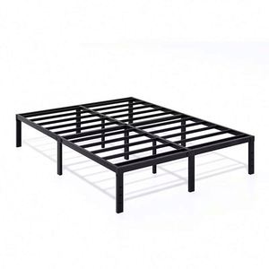 Base de Cama Ajustable Minimalista de Hierro con Somier Tipo Box Spring, Mueble de Dormitorio Duradero en Varios Tamaños - Product Image 1